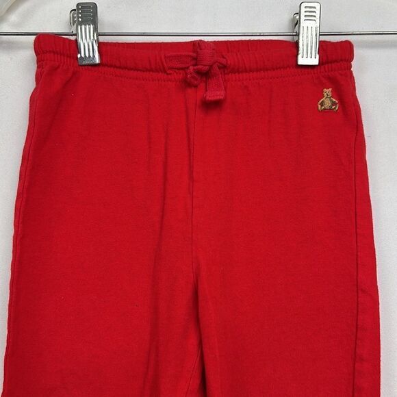 Baby Gap Brannan’s Favorites red cotton joggers EUC size 3 - Picture 2 of 9